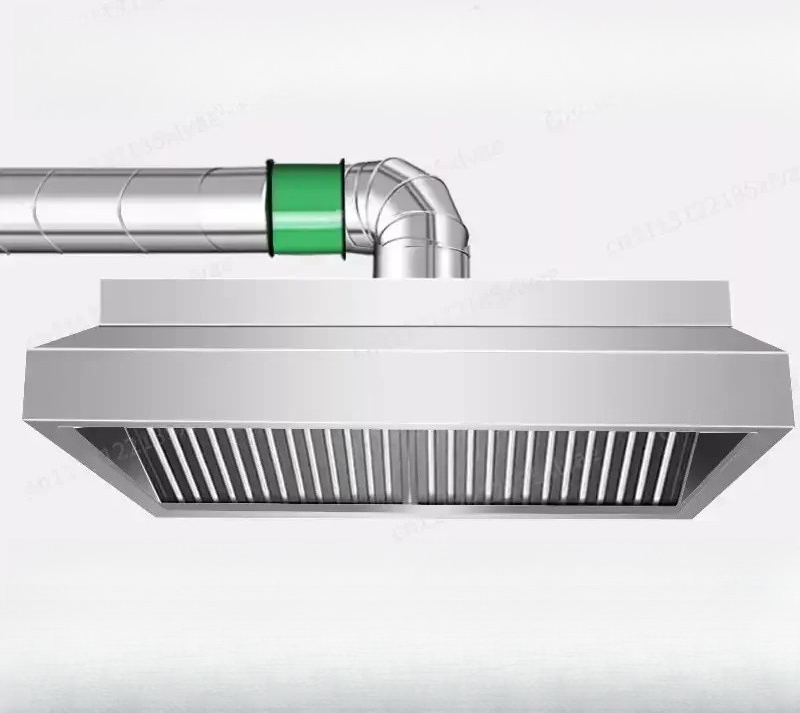 Range Commercial Kitchen - Campana Extractora de Acero Inoxidable Reforzado,