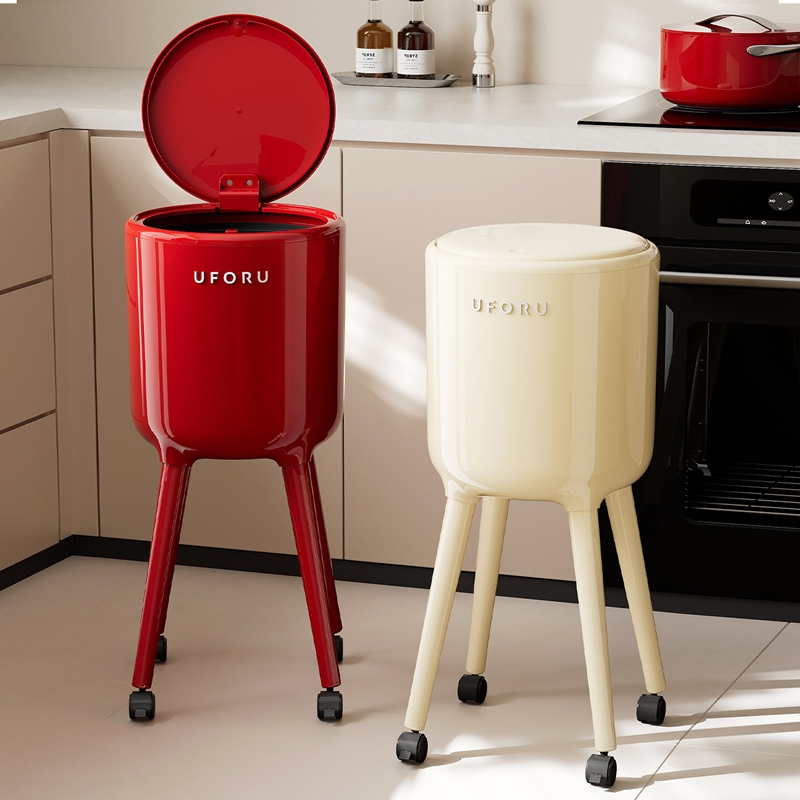 Cubo de Basura Alto con Ruedas - Commercial Kitchen Bin reseña y precio